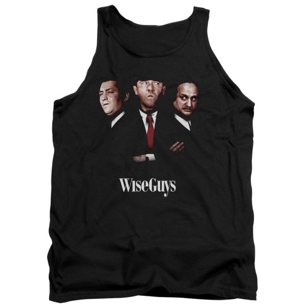 THREE STOOGES : WISEGUYS ADULT TANK BLACK XL Online Hot Sale