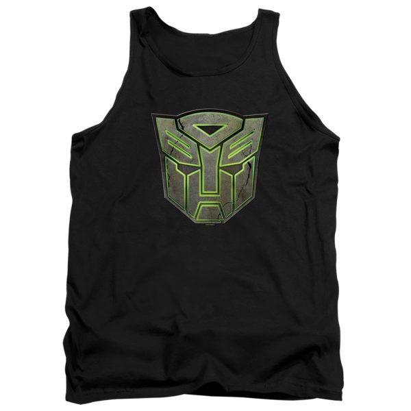 TRANSFORMERS : GLOWING AUTOBOT LOGO ADULT TANK Black XL Cheap