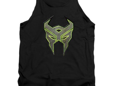 TRANSFORMERS : GLOWING TERRORCON LOGO ADULT TANK Black 2X For Discount