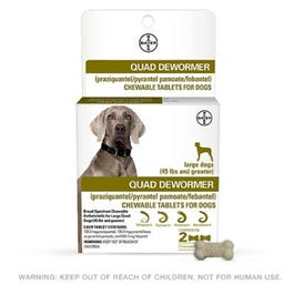 Dog Dewormer, Large Breed, 135 mg., 2-Pk. Online