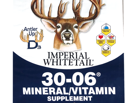 Whitetail Institute 30-06 Mineral Vitamin Supplement  20 lbs Fashion