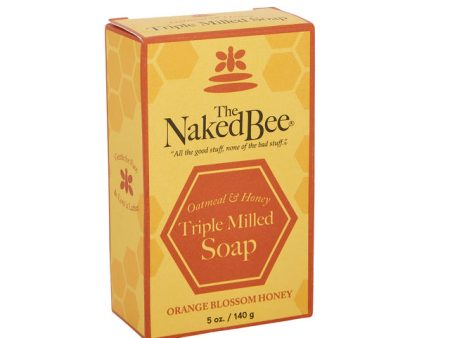 The Naked Bee 5 oz. Orange Blossom Honey Triple Milled Bar Soap Sale