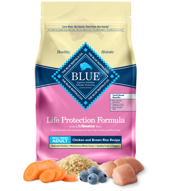 Blue Buffalo Life Protection Small Breed Dog Food, Chicken And Brown Rice, 15 Lb For Sale