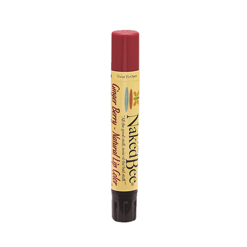 The Naked Bee Ginger Berry Shimmering Lip Color 0.09 oz Hot on Sale